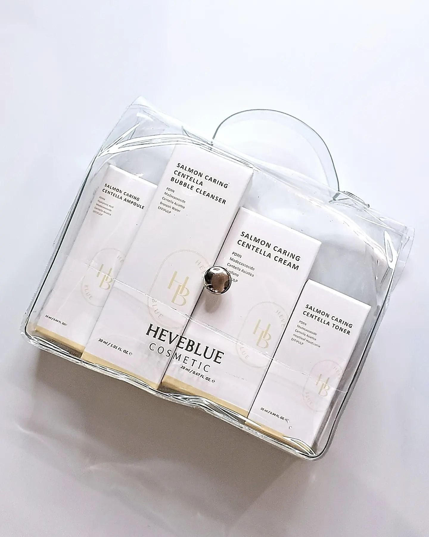 サーモンケアリングセンテラアンプル/Heve Blue/美容液を使ったクチコミ（3枚目）