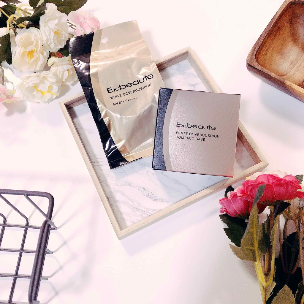 ホワイトカバークッション/エクスボーテ/クッションファンデーションを使ったクチコミ（1枚目）