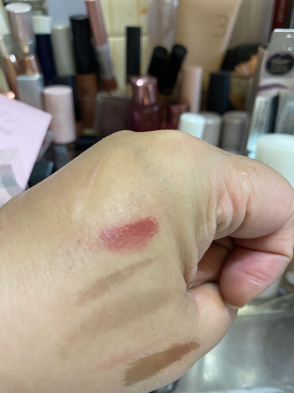 ジューシーリップティント/キャンメイク/口紅を使ったクチコミ（2枚目）