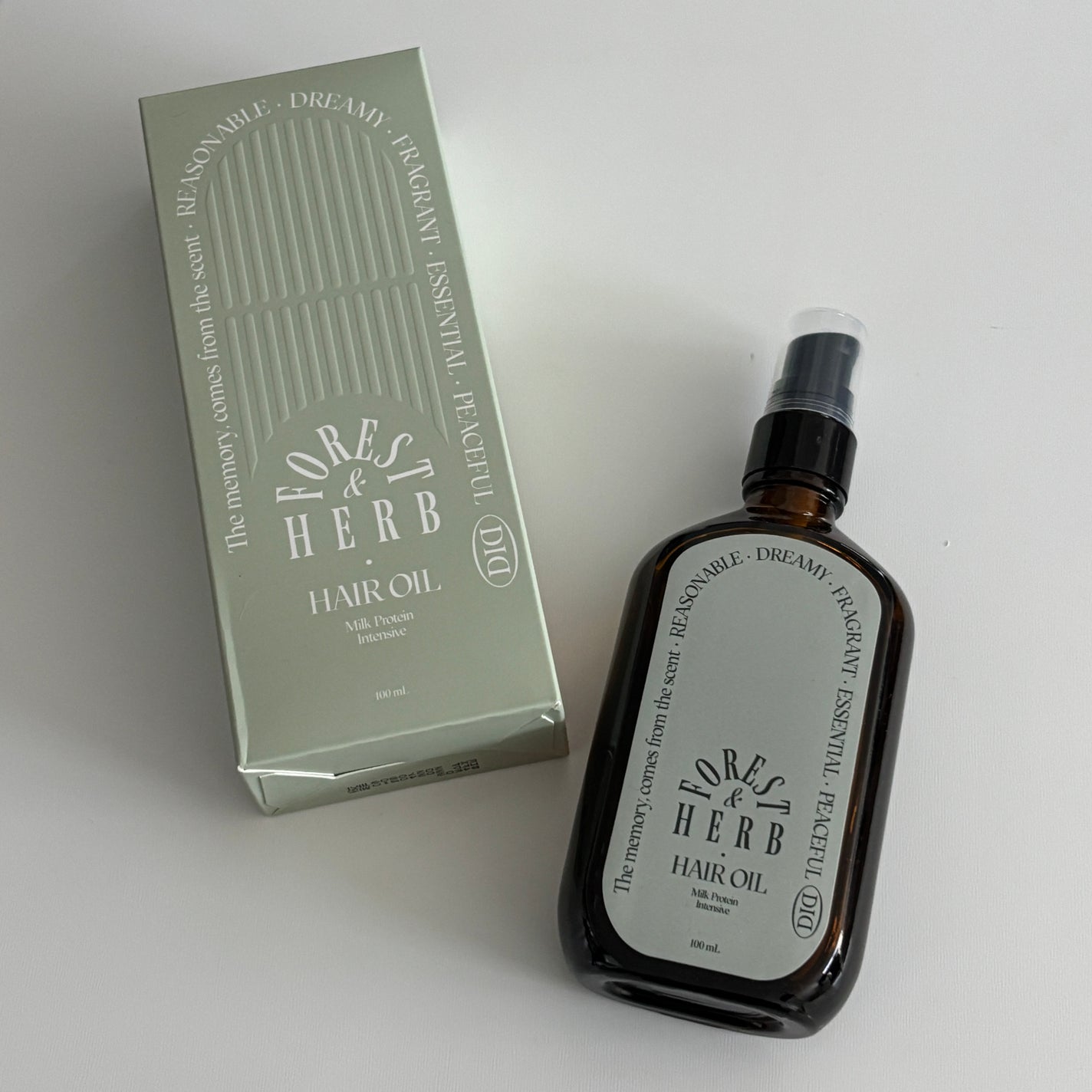 ミルクプロテインインテンシブヘアオイル/odiD/ヘアオイルを使ったクチコミ(2枚目)