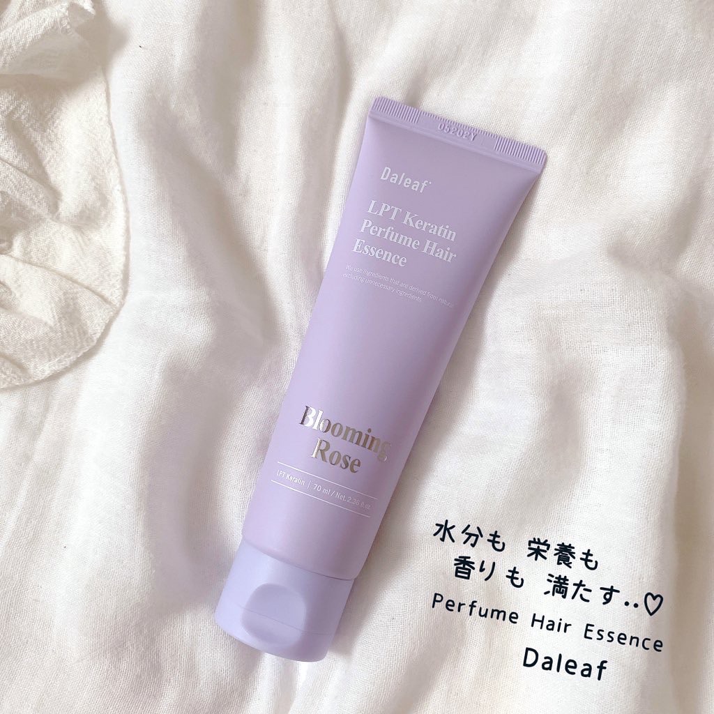 LPT Keratin パフュームヘアエッセンス Blooming Rose/Daleaf/ヘアミルクを使ったクチコミ（1枚目）