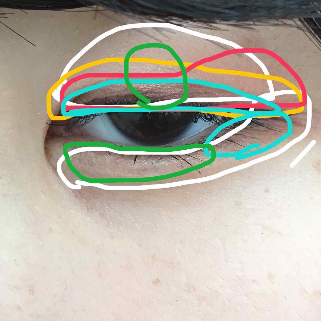 【旧品】パーフェクトスタイリストアイズ/キャンメイク/アイシャドウパレットを使ったクチコミ(4枚目)