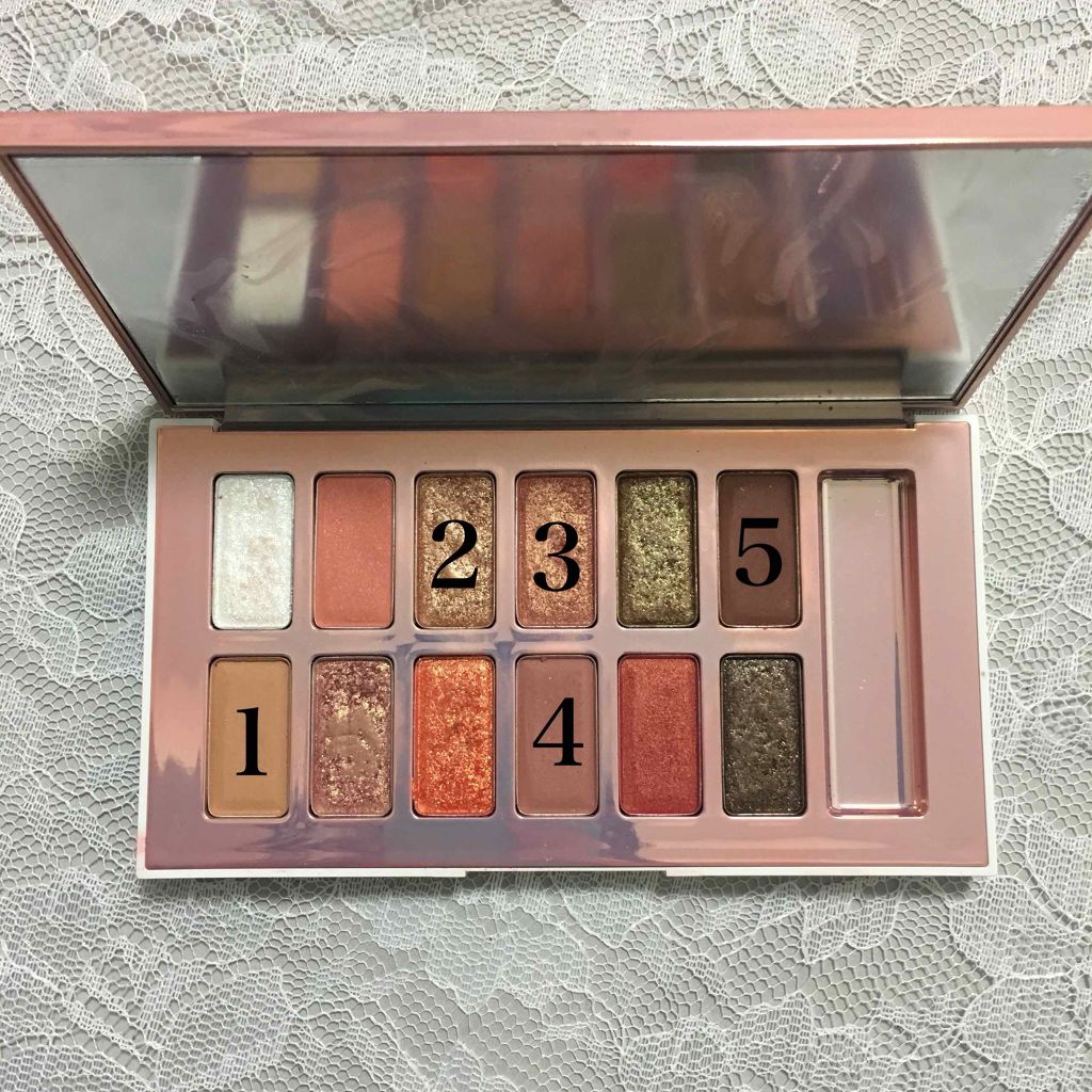 バレンタインボックス2 ピーチパレット/VAVI MELLO/アイシャドウパレットを使ったクチコミ（2枚目）