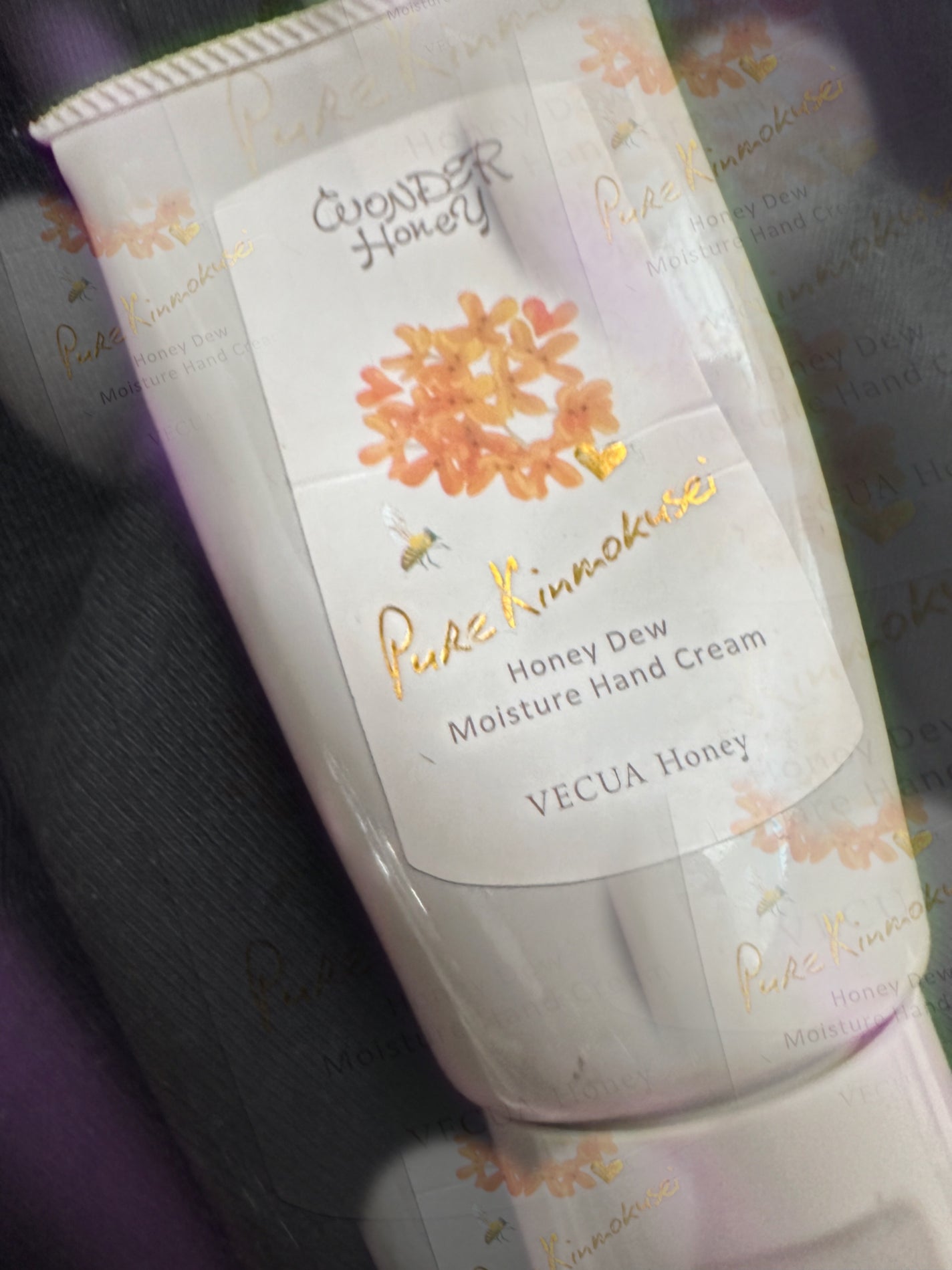 ワンダーハニー とろとろハンドクリーム ピュアキンモクセイ/VECUA Honey/ハンドクリームを使ったクチコミ(1枚目)