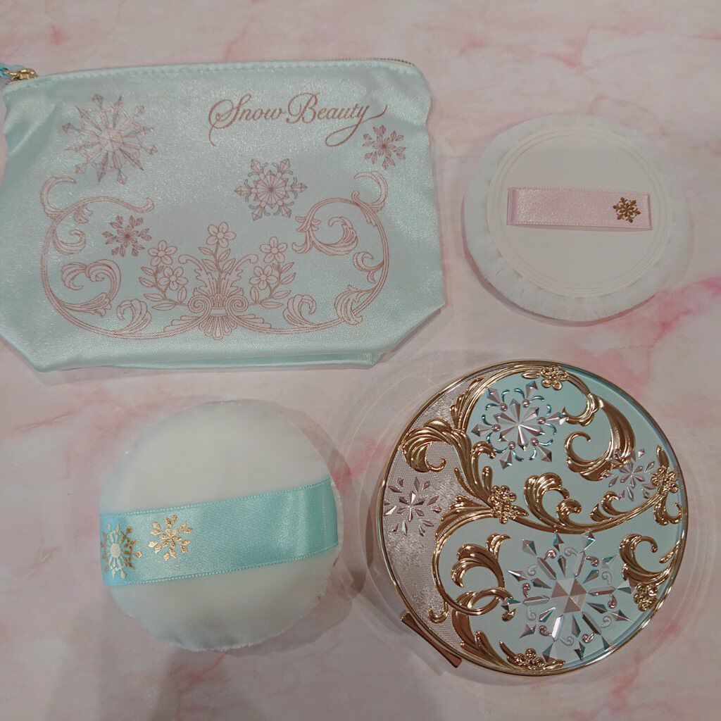 スノービューティー ホワイトニング スキンケアパウダーP2021		/スノービューティー/プレストパウダーを使ったクチコミ（3枚目）