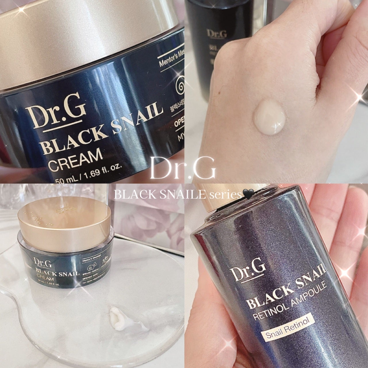 ブラックスネイル クリーム/Dr.G/フェイスクリームを使ったクチコミ(1枚目)
