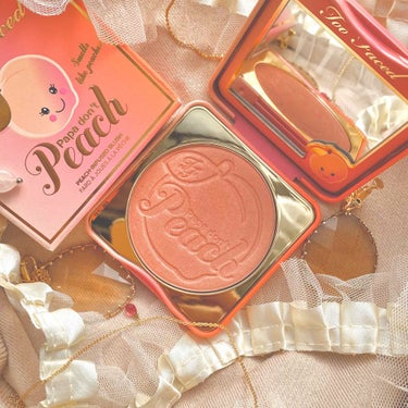 パパドントピーチ インフューズド チーク/Too Faced/パウダーチークを使ったクチコミ（1枚目）