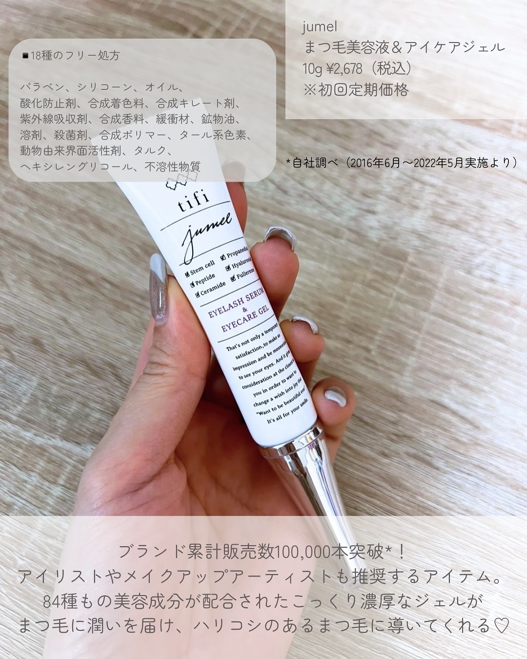 ジュメル アイクリーム/Jumel(ジュメル)/アイケア・アイクリームを使ったクチコミ（2枚目）