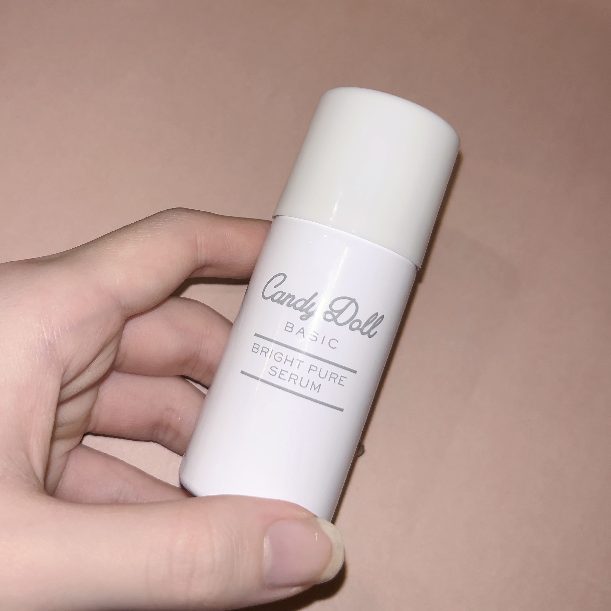 キャンディードール ブライトピュアメイク前セラム/CandyDoll/美容液を使ったクチコミ（2枚目）