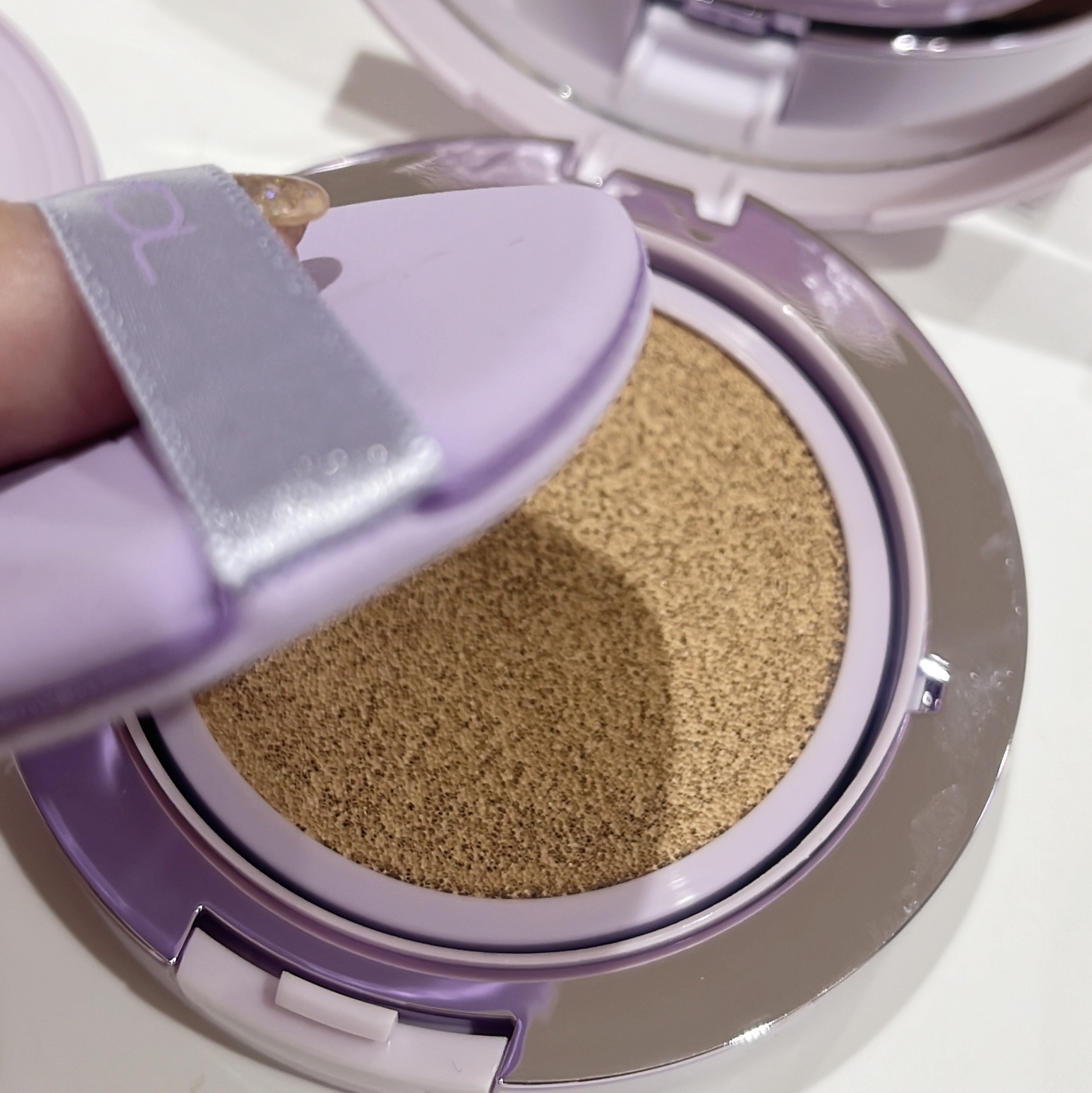 パーフェクティング シルキーフィット カバー クッション ファンデーション/VDL/クッションファンデーションを使ったクチコミ（2枚目）