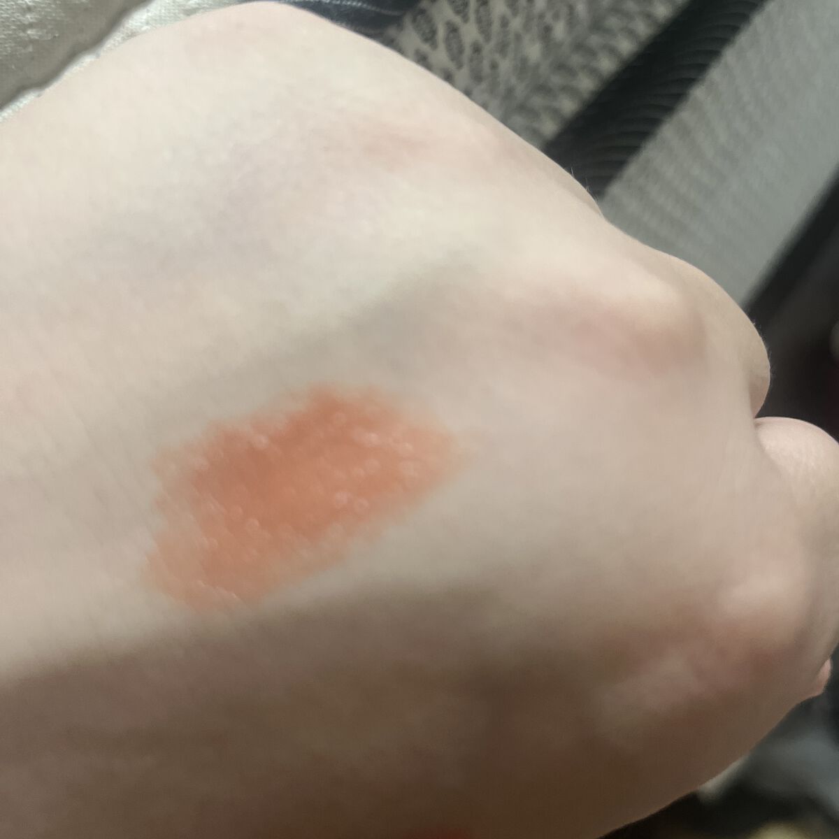 ムードグロウリップスティック 02 ヌードパンプキン/dasique/口紅を使ったクチコミ（2枚目）