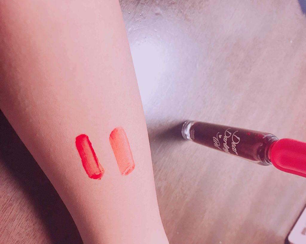 ディアダーリン ウォータージェルティント/ETUDE/リップティントを使ったクチコミ（2枚目）