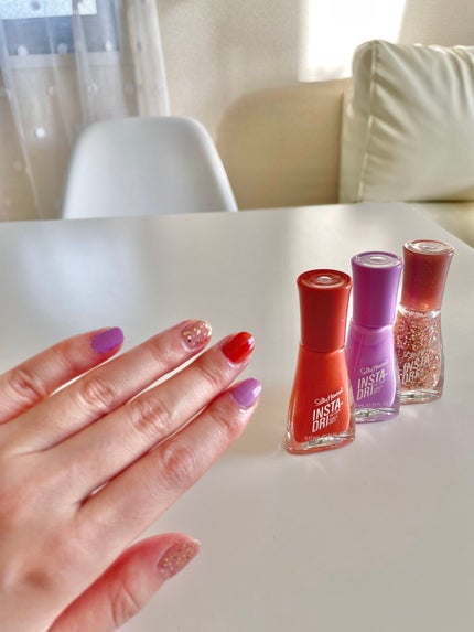インスタドライ ネイルカラー/サリーハンセン/オールインワンネイルを使ったクチコミ(5枚目)