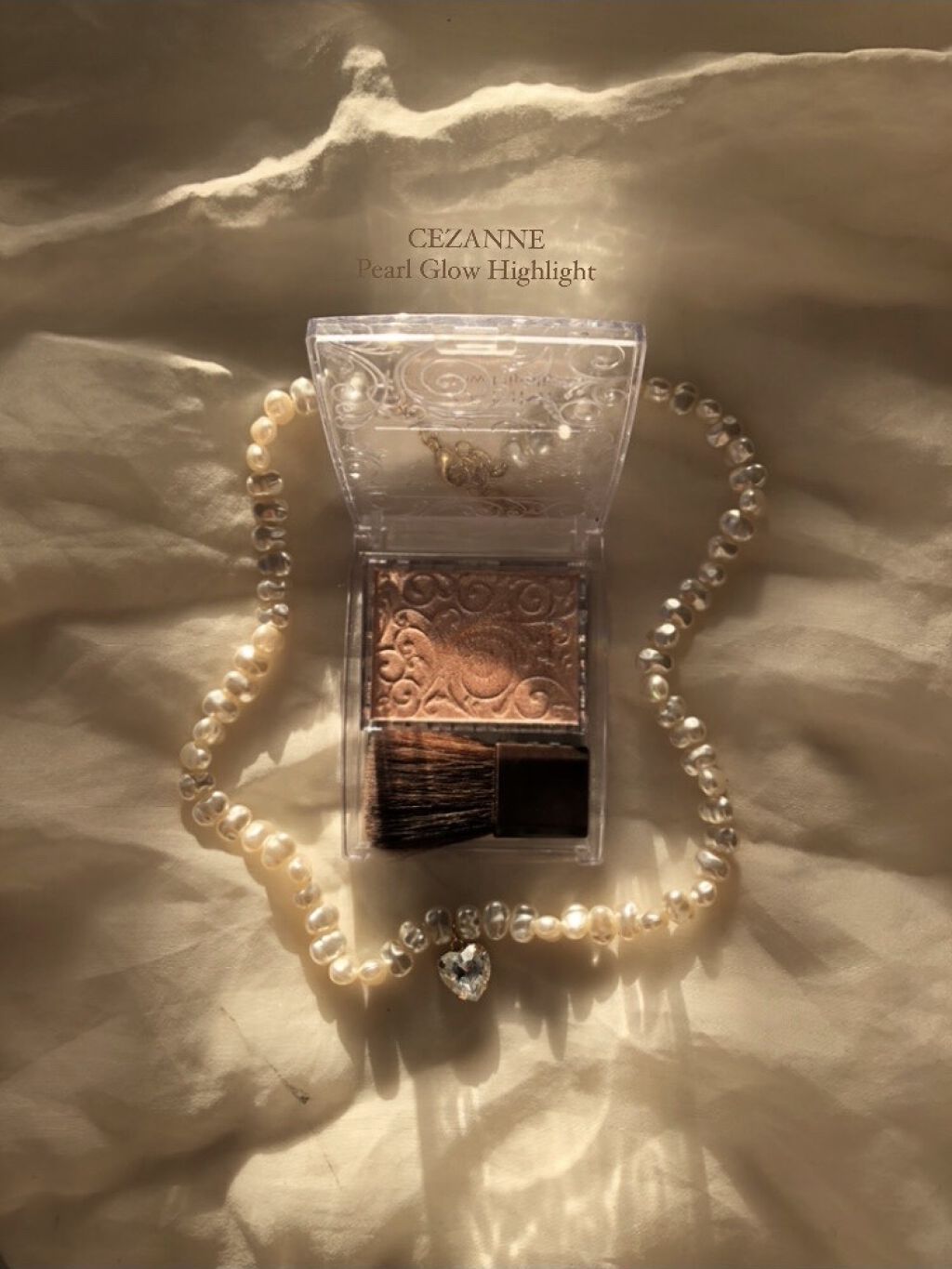 パールグロウハイライト/CEZANNE/パウダーハイライトを使ったクチコミ（1枚目）