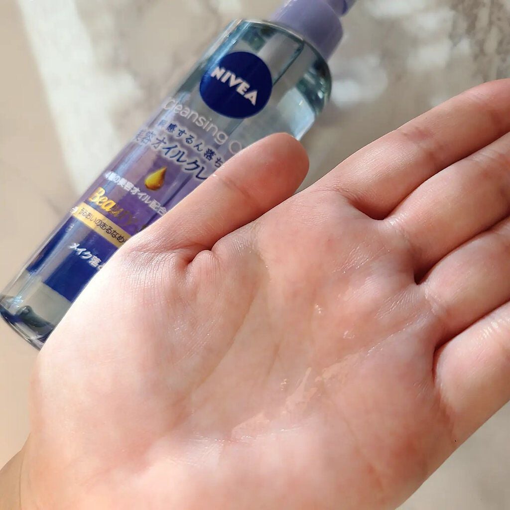 ニベア クレンジングオイル ビューティースキン/ニベア/オイルクレンジングを使ったクチコミ(2枚目)