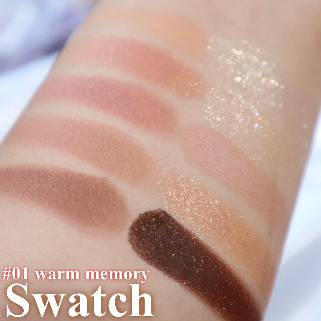 MDショールモーメント アイシャドウパレット/mude./アイシャドウパレットを使ったクチコミ(3枚目)