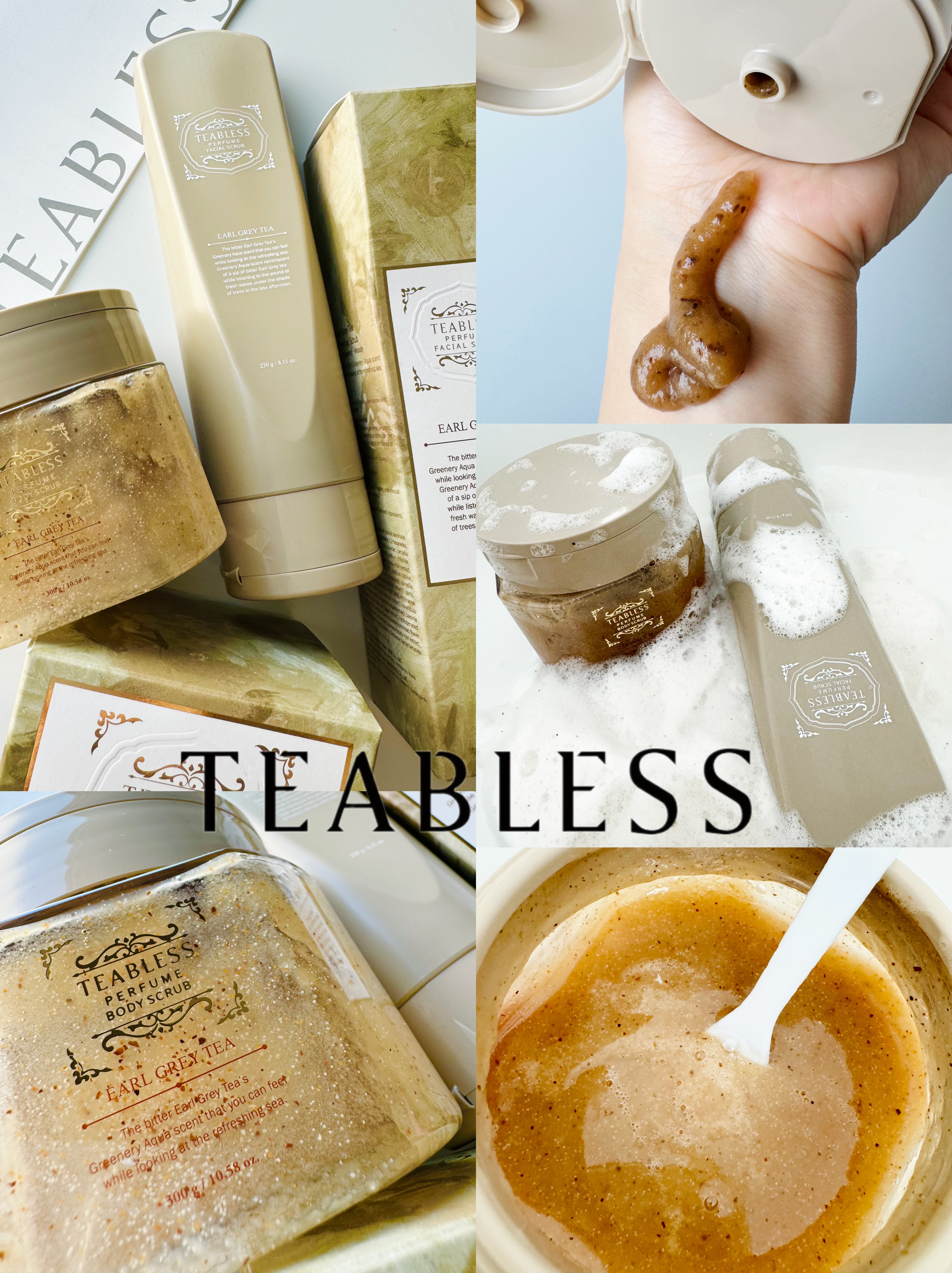 アールグレイティージャム フェイシャルピーリングスクラブ/TEABLESS/スクラブ・ゴマージュを使ったクチコミ（1枚目）