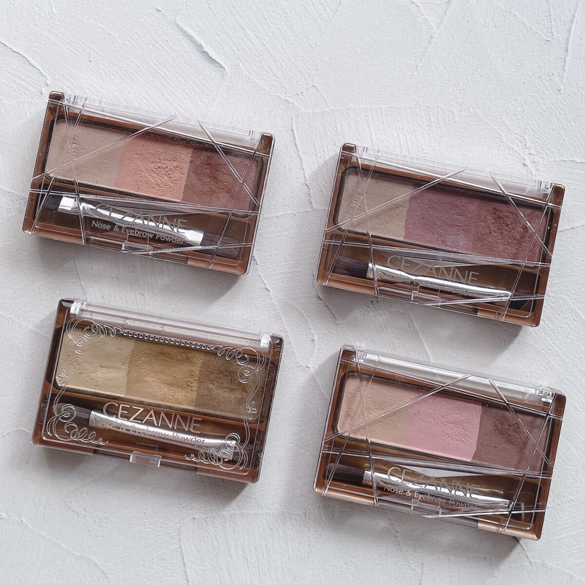 ノーズ＆アイブロウパウダー/CEZANNE/パウダーアイブロウを使ったクチコミ（2枚目）