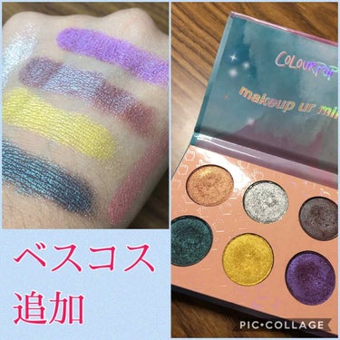 Makeup Ur Mind /ColourPop/パウダーアイシャドウを使ったクチコミ（1枚目）