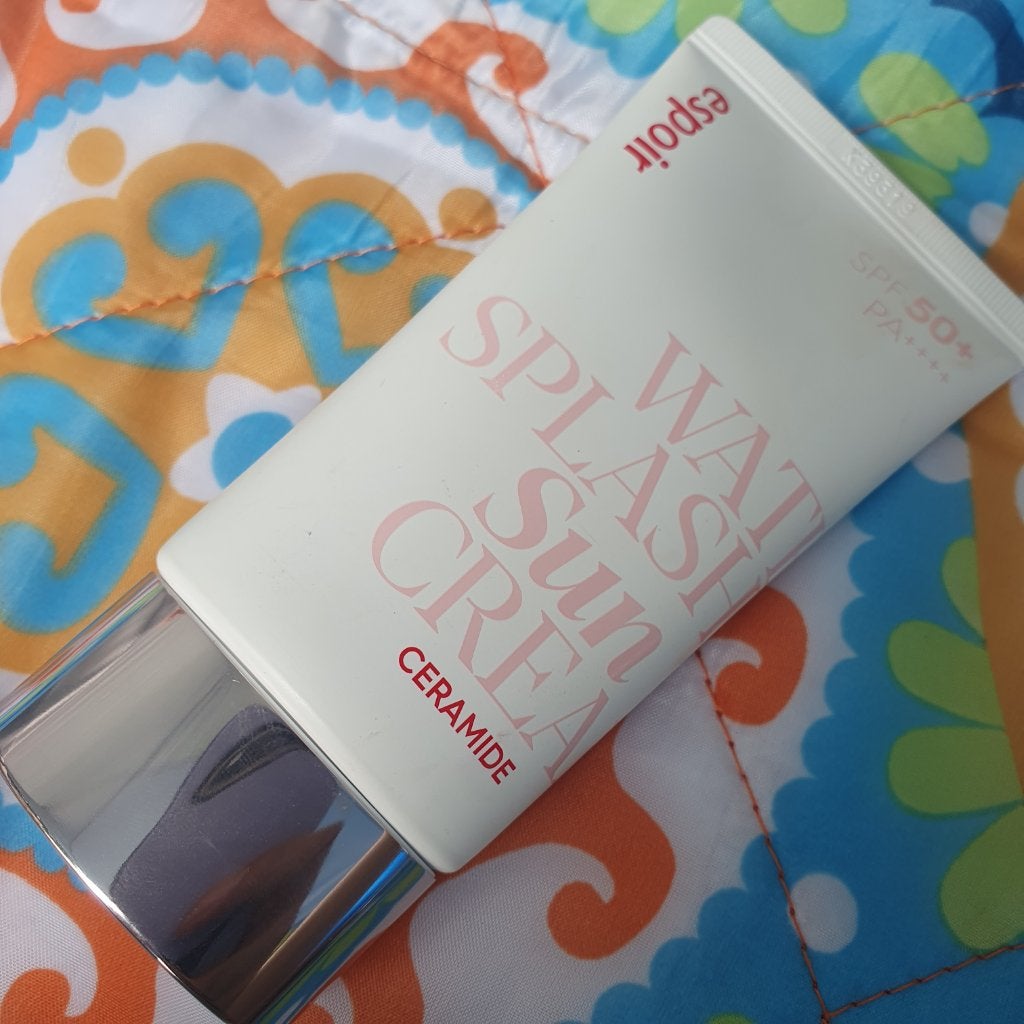 ウォータースプラッシュサンクリーム セラミド/espoir/日焼け止めクリームを使ったクチコミ(1枚目)