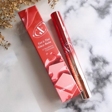 ゲットイットティントグレーズバーム/TONYMOLY/リップティントを使ったクチコミ(2枚目)