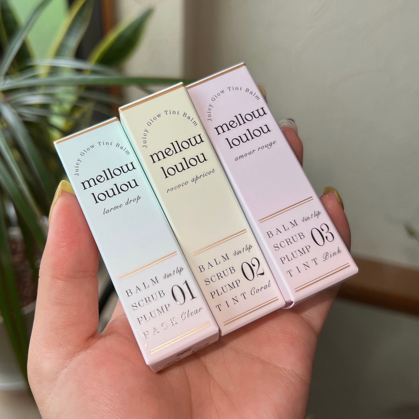 ジューシーグロウティントバーム/mellow loulou/リップバームを使ったクチコミ(7枚目)