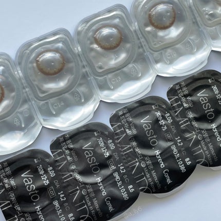 Vasto/mimundo/ワンデー(1DAY)カラコンを使ったクチコミ(4枚目)