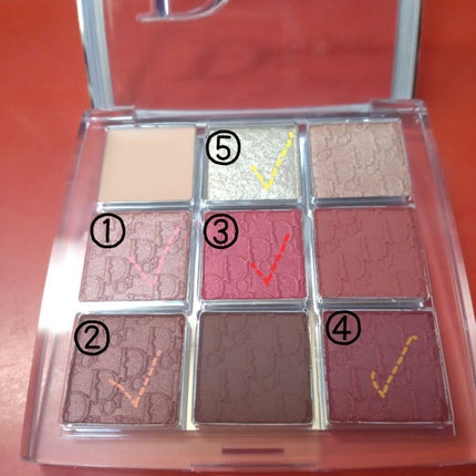 ディオール バックステージ アイ パレット/Dior/アイシャドウパレットを使ったクチコミ(2枚目)