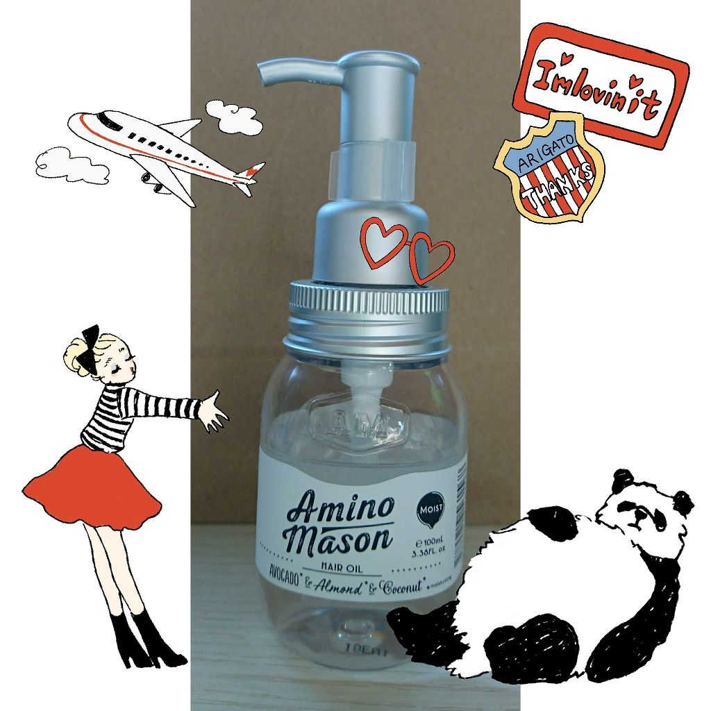 [旧商品]モイスト ヘアオイル/アミノメイソン/ヘアオイルを使ったクチコミ（1枚目）