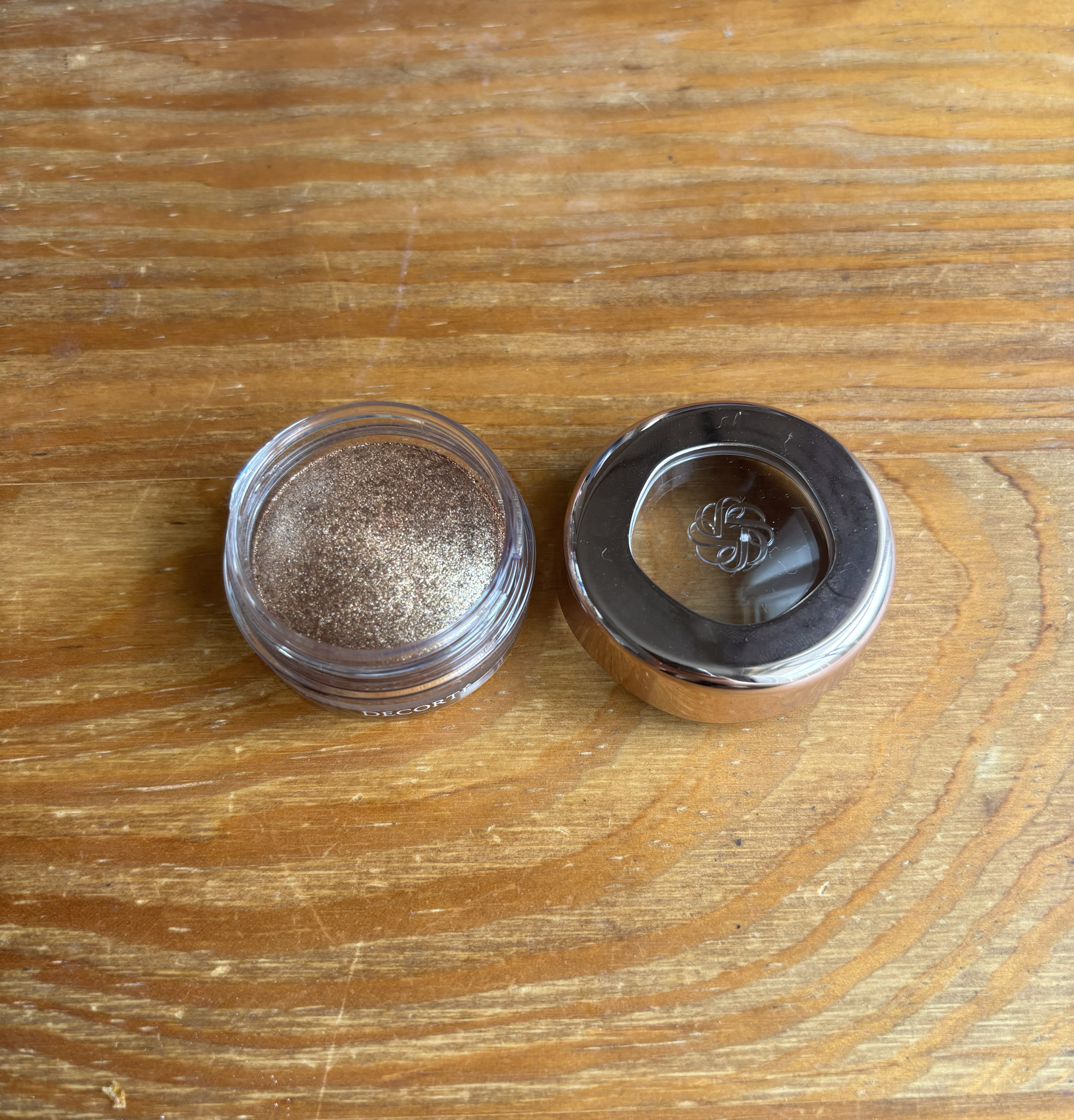 アイグロウジェム スキンシャドウ 08G moon ginger/DECORTÉ/ジェル・クリームアイシャドウを使ったクチコミ（2枚目）