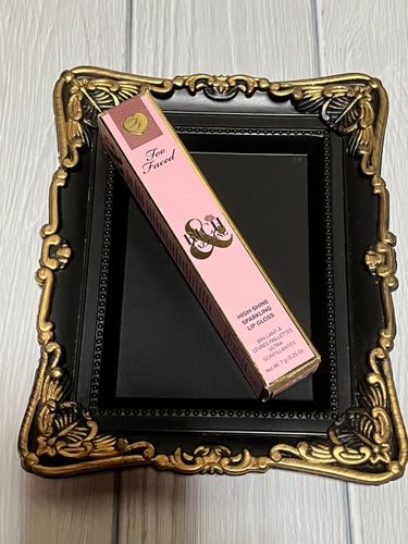 リッチ＆ダズリン ハイシャイン スパークリング リップグロス ユー アップ？/Too Faced/リップグロスを使ったクチコミ（1枚目）