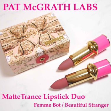 PAT McGRATH LABS MATTETRANCE LIPSTICKのクチコミ「☑︎pat mcgrath labs
Mattetrance lipstick duo
	⁃	.....」（1枚目）