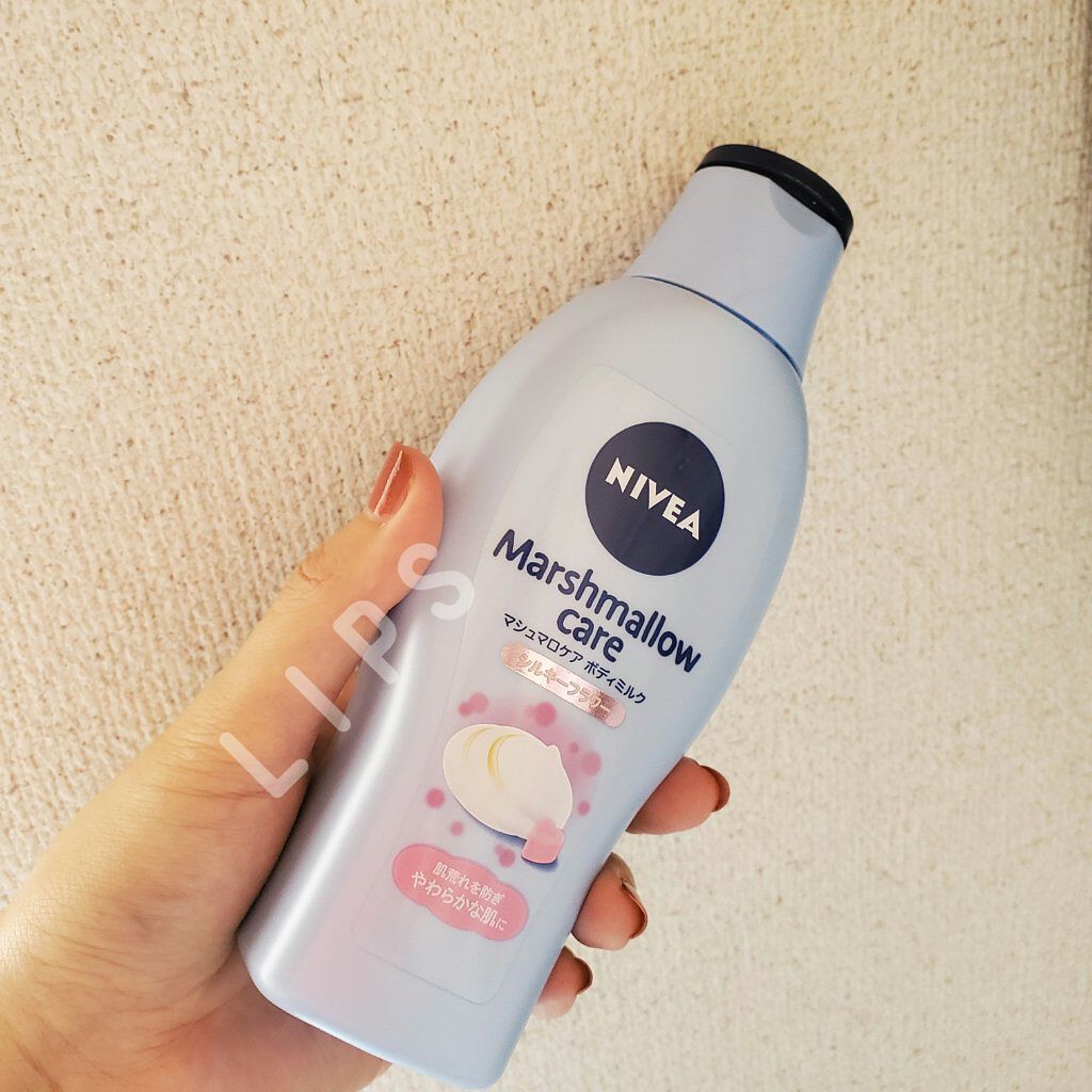 マシュマロケアボディミルク シルキーフラワーの香り/ニベア/ボディミルクを使ったクチコミ(1枚目)
