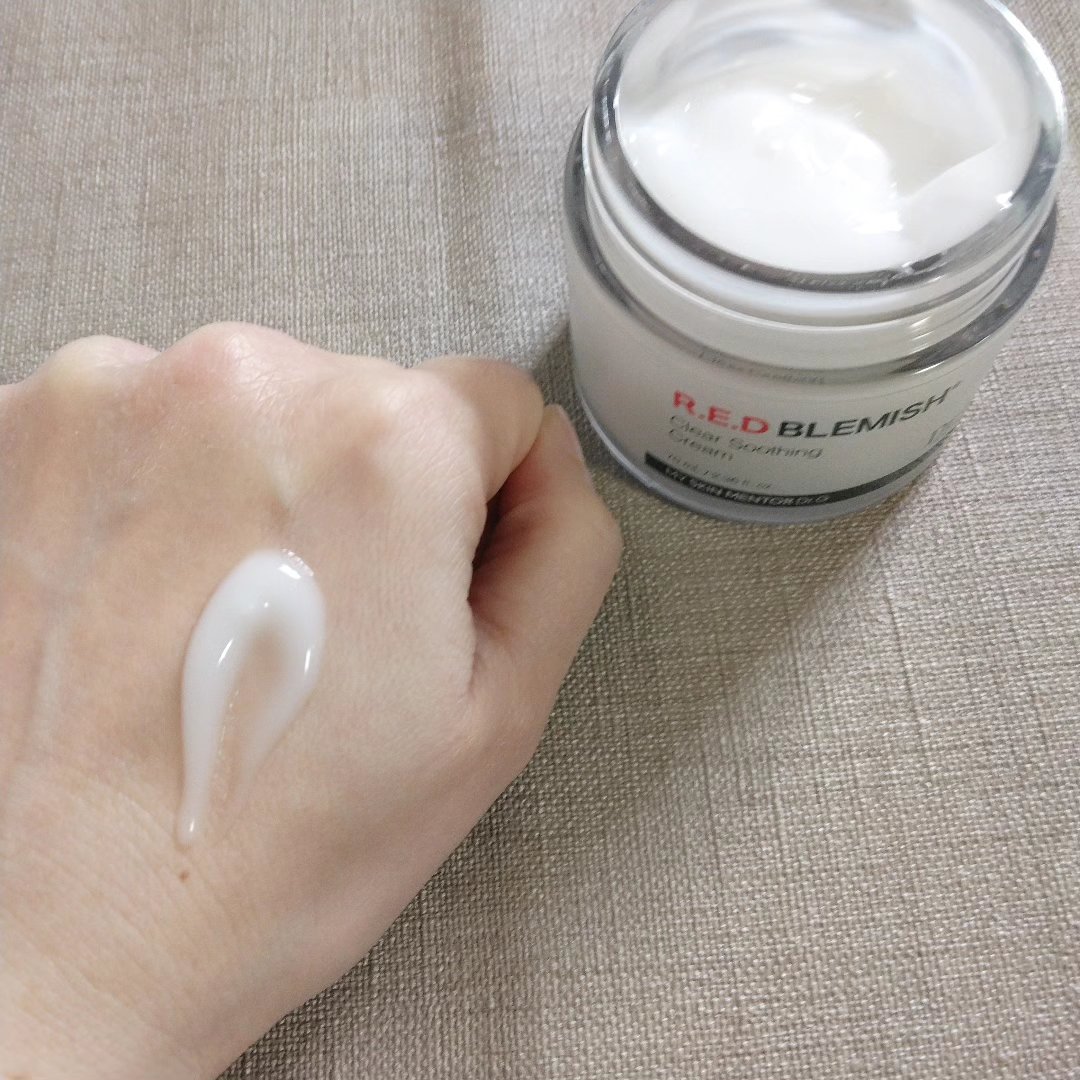 レッドブレミッシュ クリアスージングクリーム/Dr.G/フェイスクリームを使ったクチコミ（3枚目）