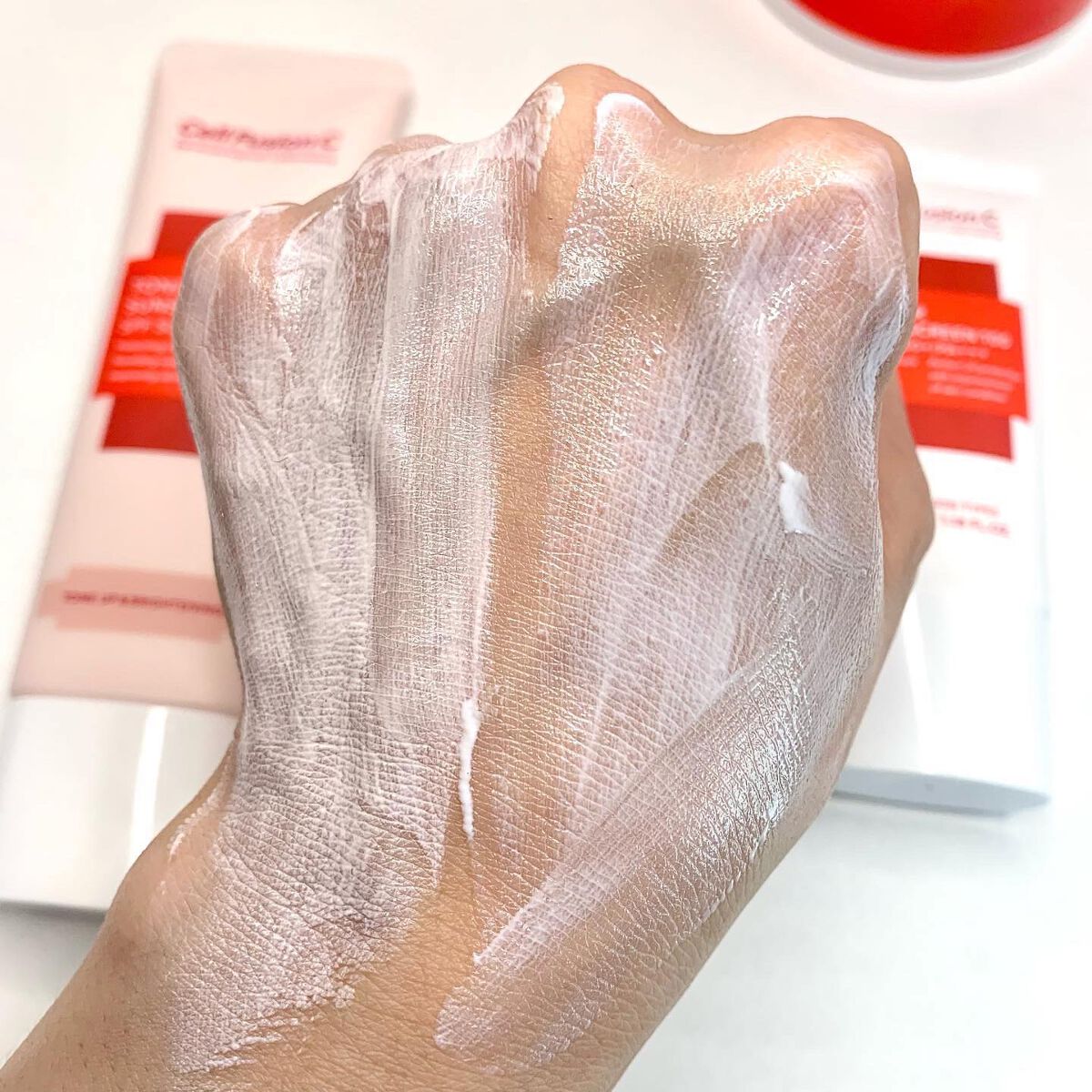 レーザーサンスクリーン 100/Cell Fusion C(セルフュージョンシー)/日焼け止めクリームを使ったクチコミ(9枚目)