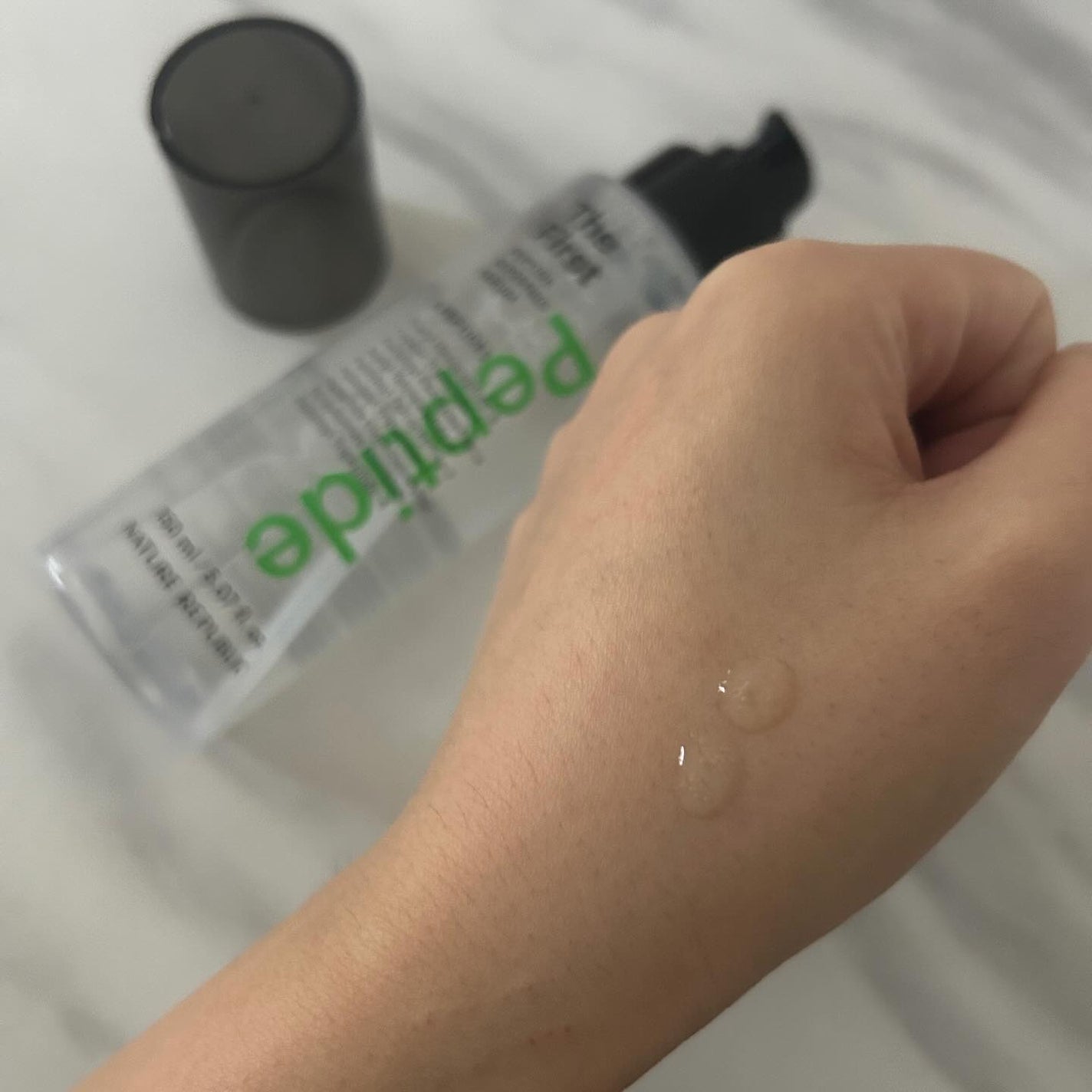 ザファーストペプチドブースティングセラム/ネイチャーリパブリック/ブースター・導入液を使ったクチコミ(3枚目)