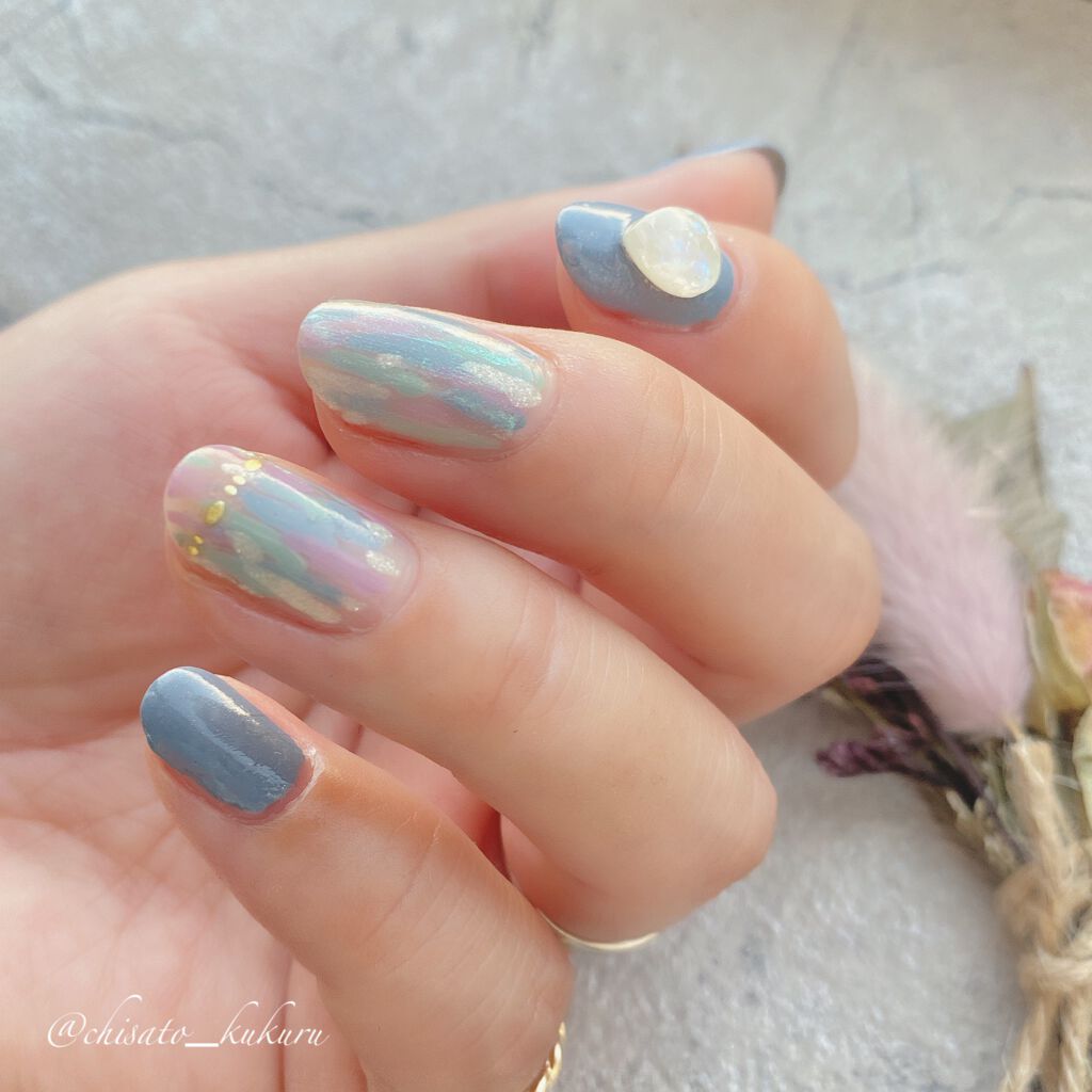 プレイフル コーディネートネイル/PLAYFUL/オールインワンネイルを使ったクチコミ(2枚目)