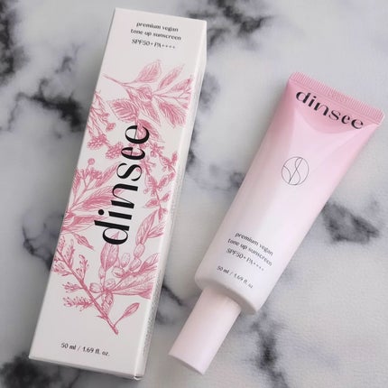 プレミ アムビーガン トーンアップ日焼け止め SPF50+PA++++/dinsee/日焼け止めミルクを使ったクチコミ(2枚目)