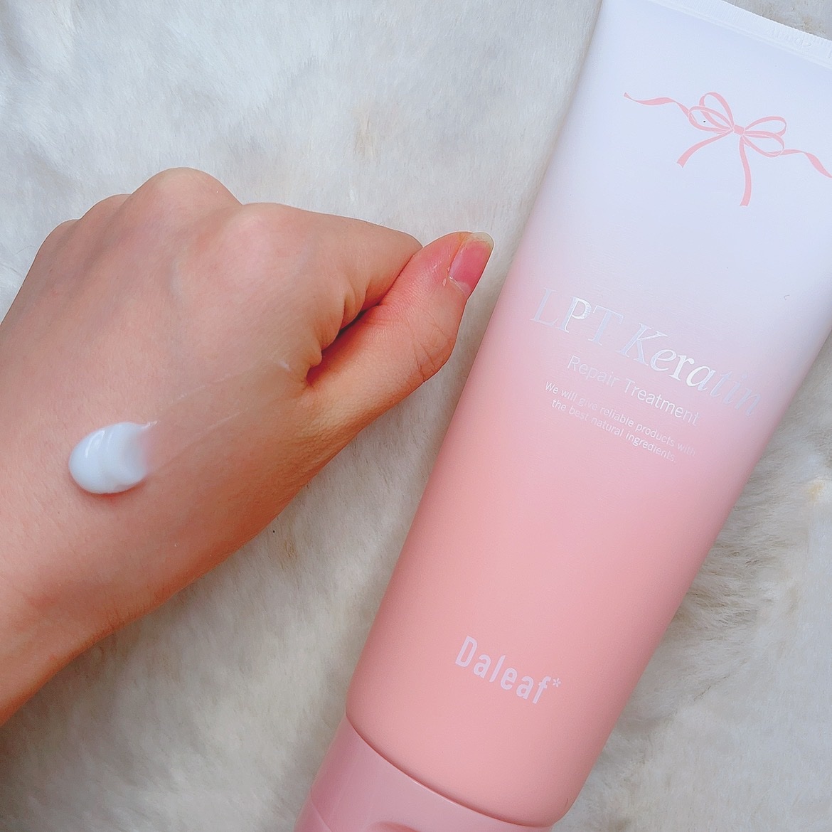 LPTケラチンリペアトリートメント/Daleaf/洗い流すヘアトリートメントを使ったクチコミ（3枚目）