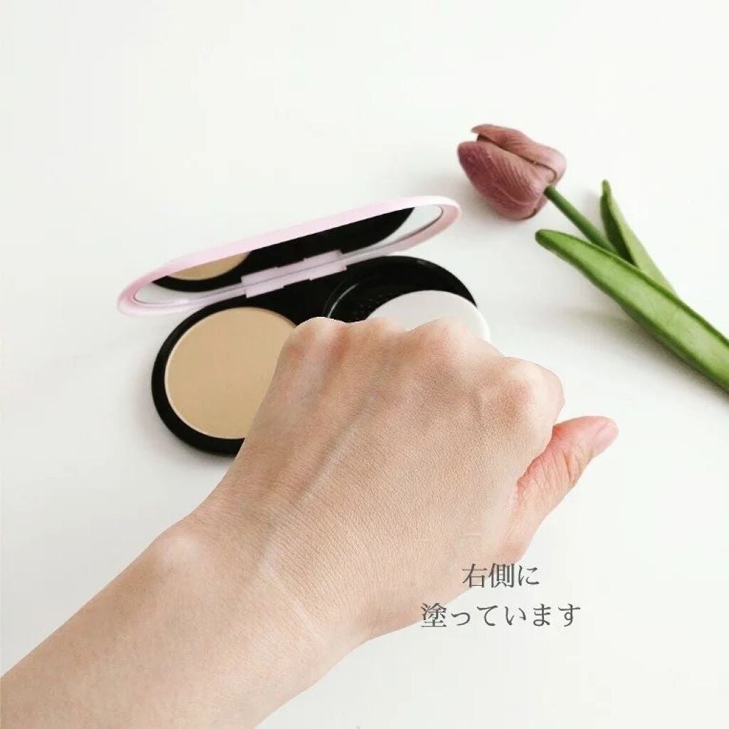 ライトフル C3 ナチュラル シルク パウダーファンデーション/M・A・C/パウダーファンデーションを使ったクチコミ(4枚目)