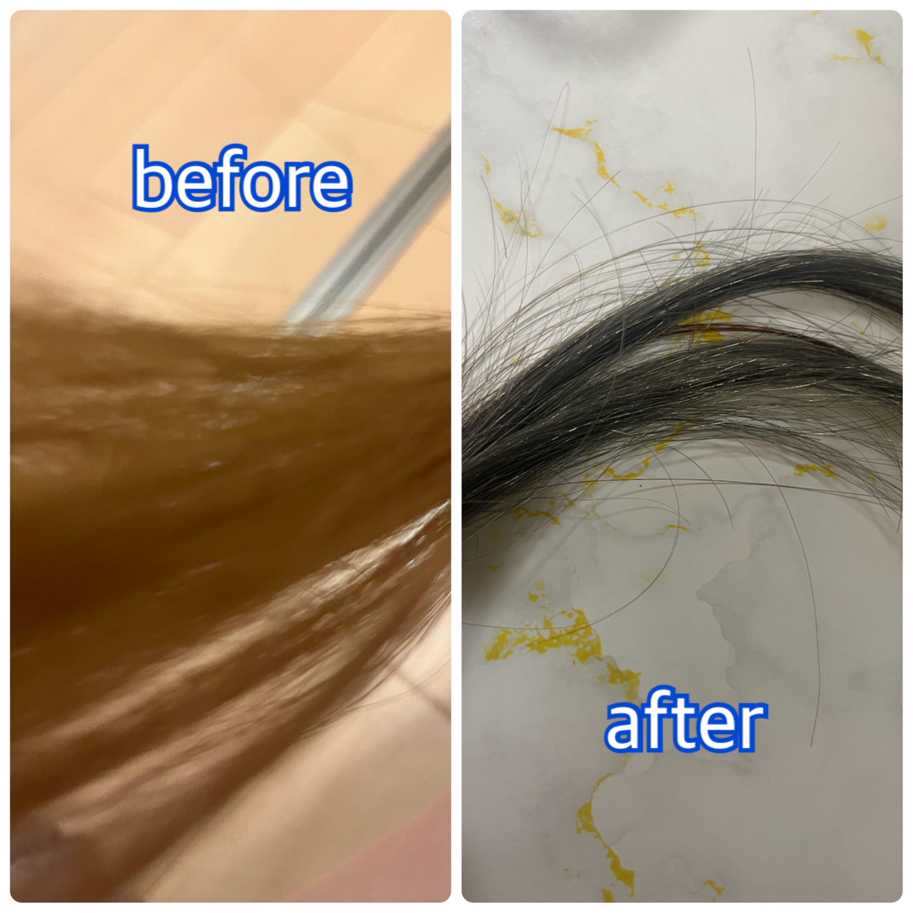 カラーリングミルク/パルティ/ヘアカラーを使ったクチコミ（2枚目）