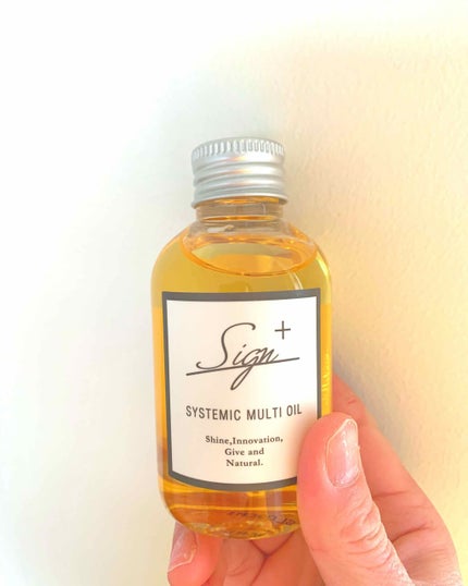 システミックオイル/Sign/ヘアオイルを使ったクチコミ(1枚目)