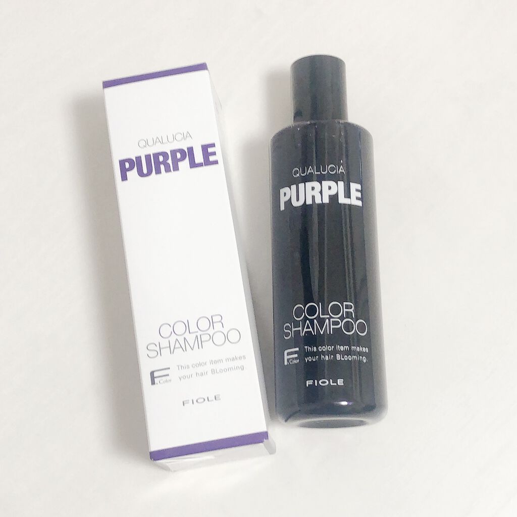 クオルシア カラーシャンプー/クオルシア/市販シャンプーを使ったクチコミ（3枚目）