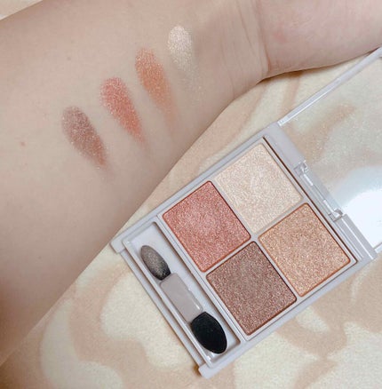 シルキースフレアイズ/キャンメイク/アイシャドウパレットを使ったクチコミ(2枚目)