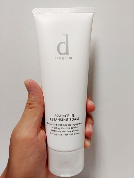 エッセンスイン クレンジングフォーム/d プログラム/洗顔フォームを使ったクチコミ(1枚目)