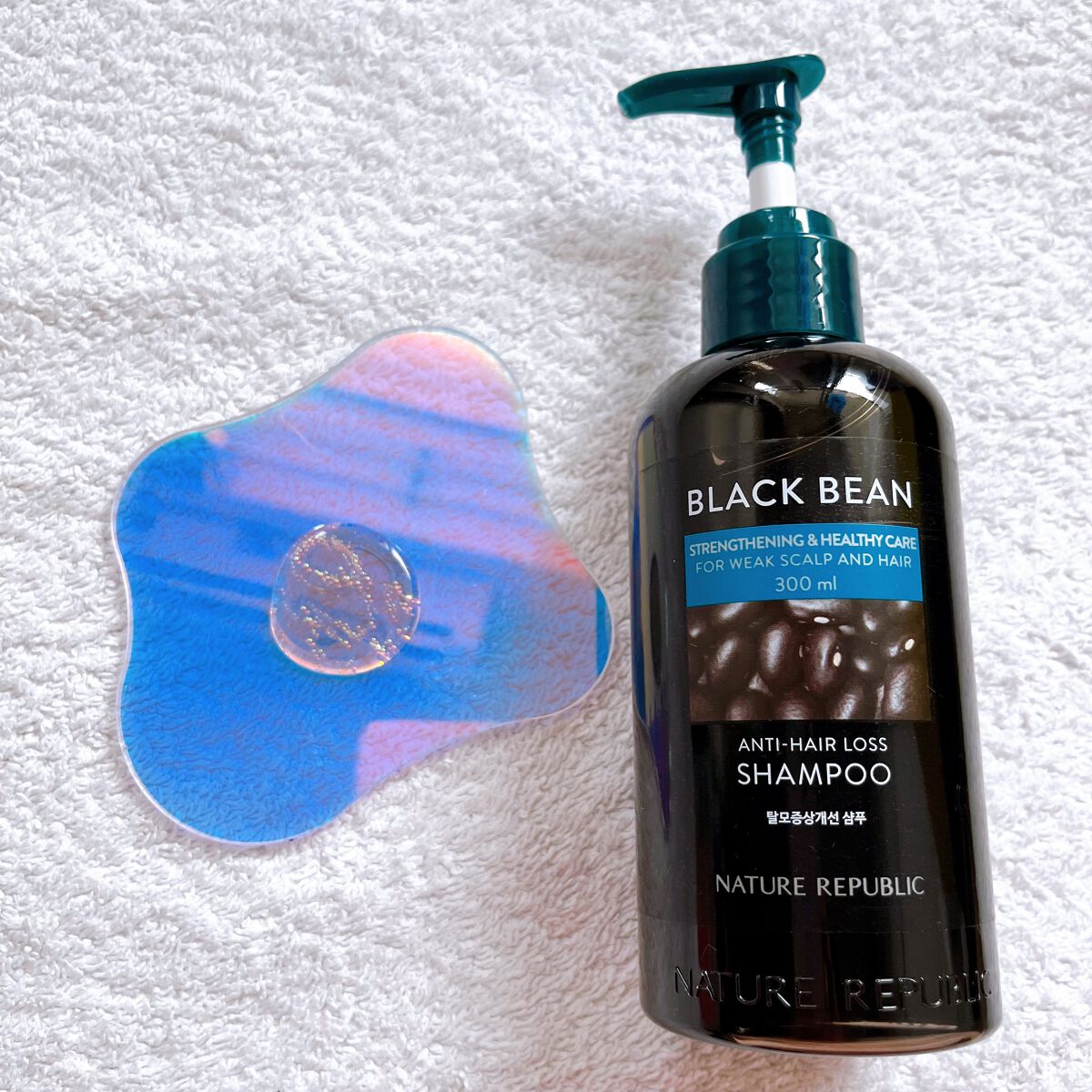 ブラックビーン ヘアシャンプー/ネイチャーリパブリック/市販シャンプーを使ったクチコミ（2枚目）