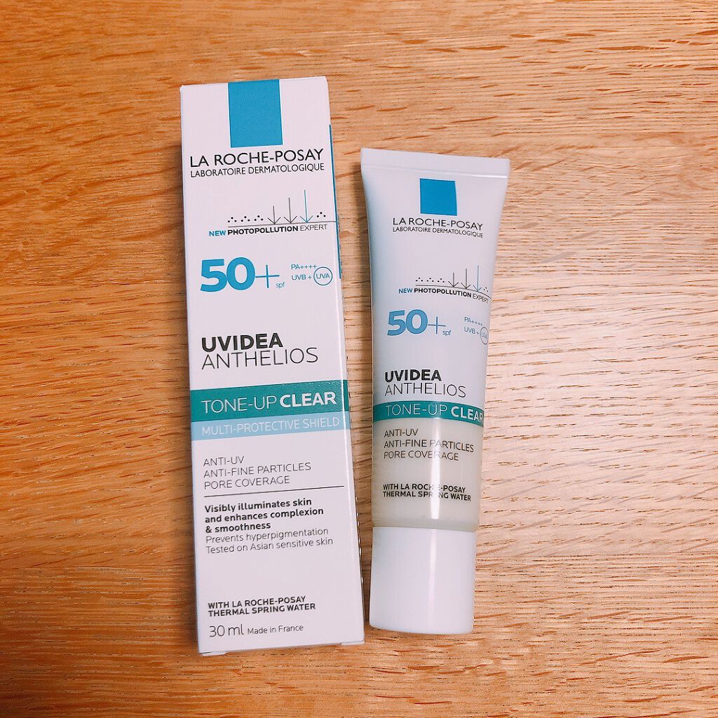 UVイデア XL プロテクショントーンアップ クリア/ラ ロッシュ ポゼ/化粧下地を使ったクチコミ（2枚目）