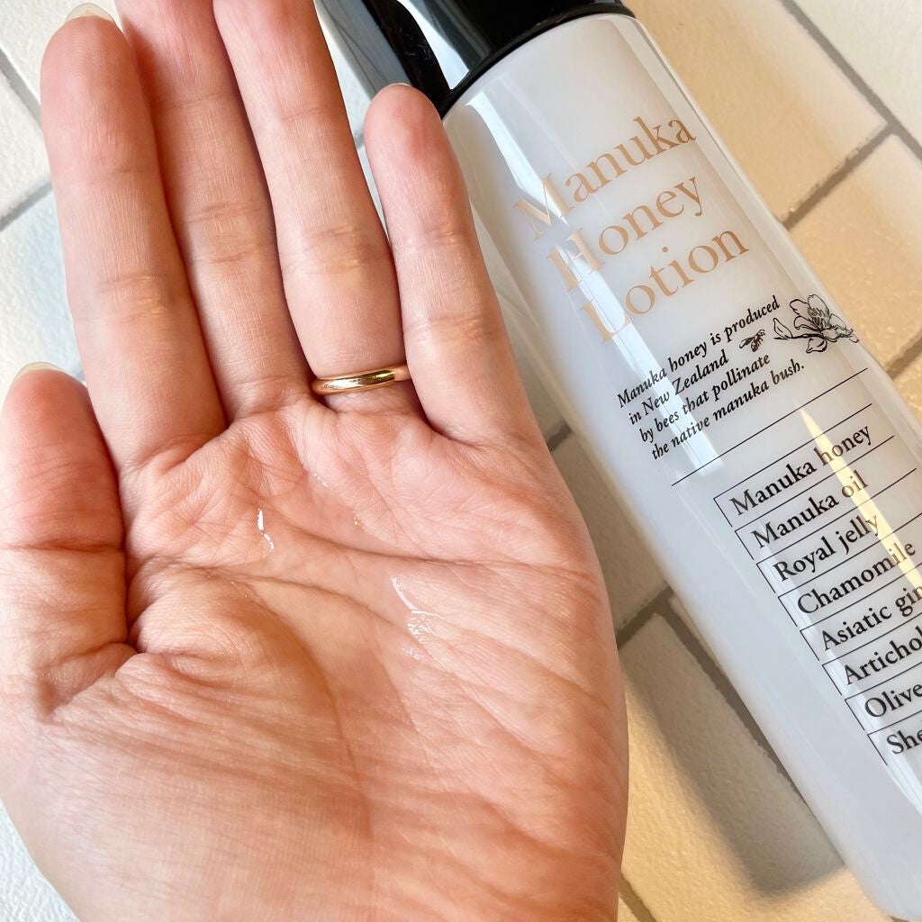 マヌカハニー ローション/アピセラピーコスメティクス/化粧水を使ったクチコミ(5枚目)