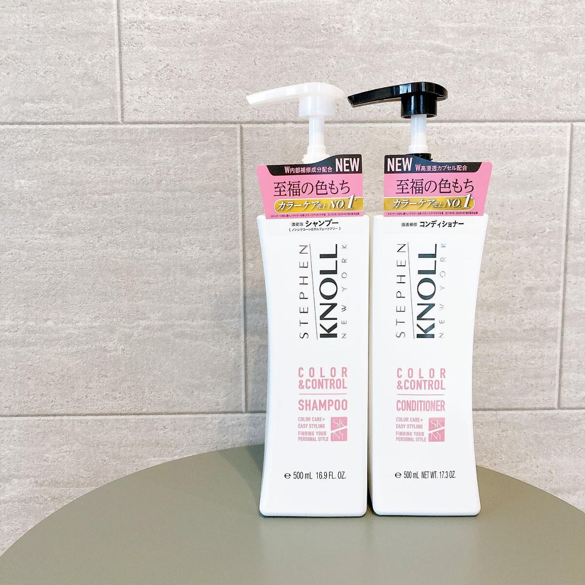 カラーコントロール シャンプー W/コンディショナー W/スティーブンノル ニューヨーク/市販シャンプーを使ったクチコミ（2枚目）