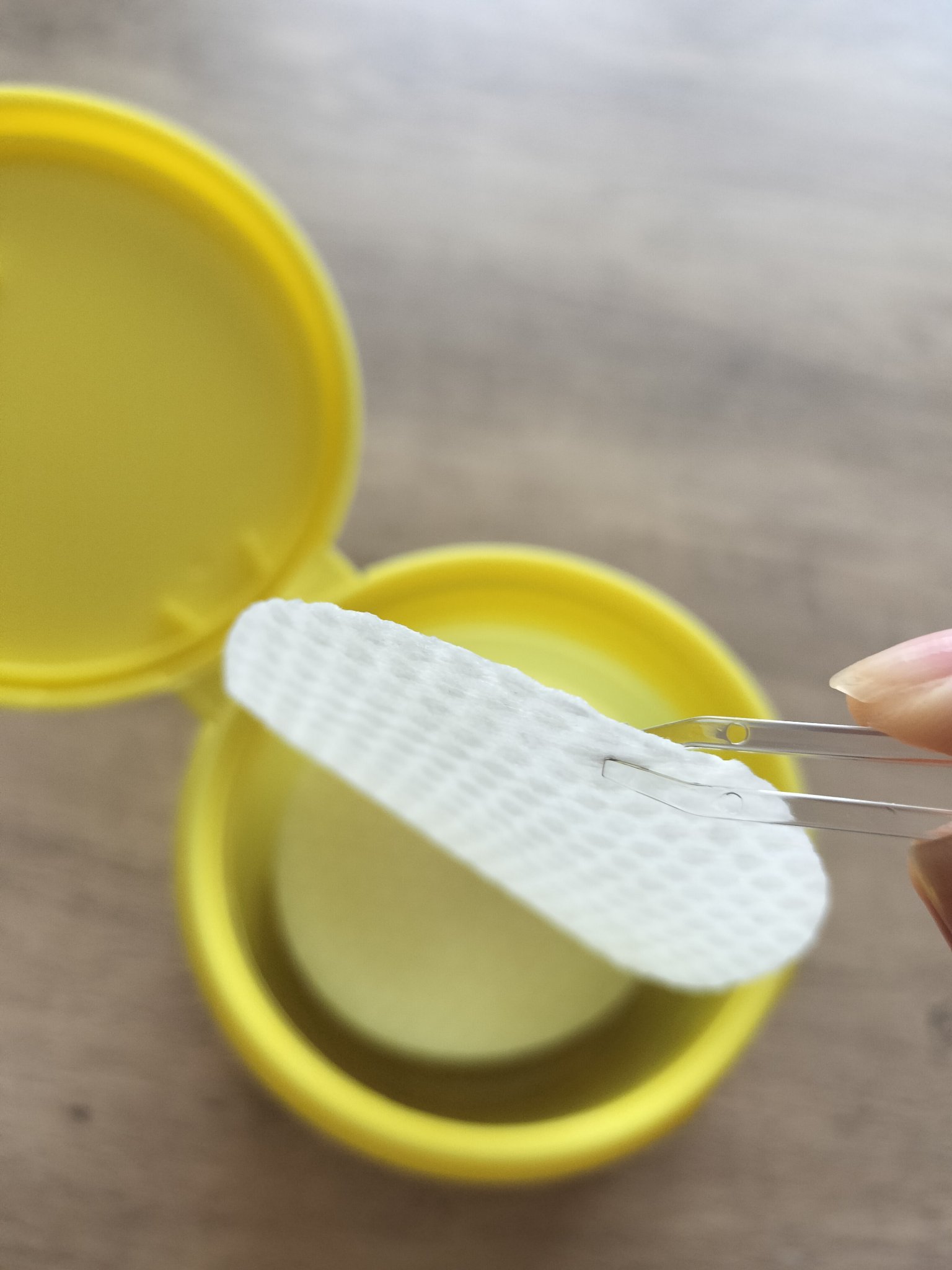 グリーンタンジェリン ビタCダークスポットケアパッド/goodal/トナーパッドを使ったクチコミ（3枚目）